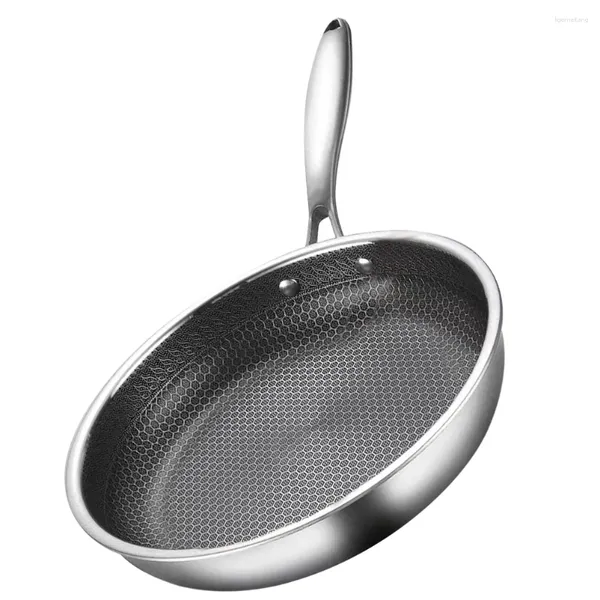 Pans Dee Deed Frying Pan Omelet Cook Vaste accessoires Cuisine Supply Cooking Pot No-Stick Wok Momening Restaurant Non Travail