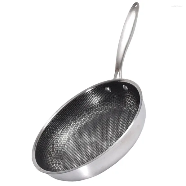 Sartenes fabricante de huevos para el hogar de acero inoxidable wok non stick pan de panal antiadherente