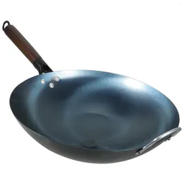 Pannen inductiekoker wok non stick frit pan bakplaat accessoires ijzer voor gasfornuis