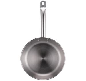 Pans Kitchen 20cm Induction Pan à frire en acier inoxydable Frypan Skillet ACCESSOIRES DE COILLAGE OUTILS 3569607