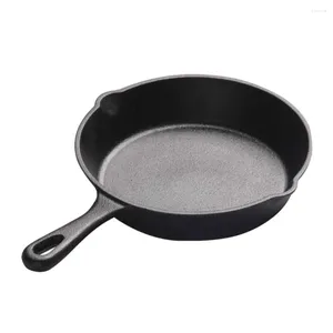 Pans cuisine pour cuisinière à induction maison en fonte à friture oeufs Pancake mini surface lisse ou outil de salle à manger