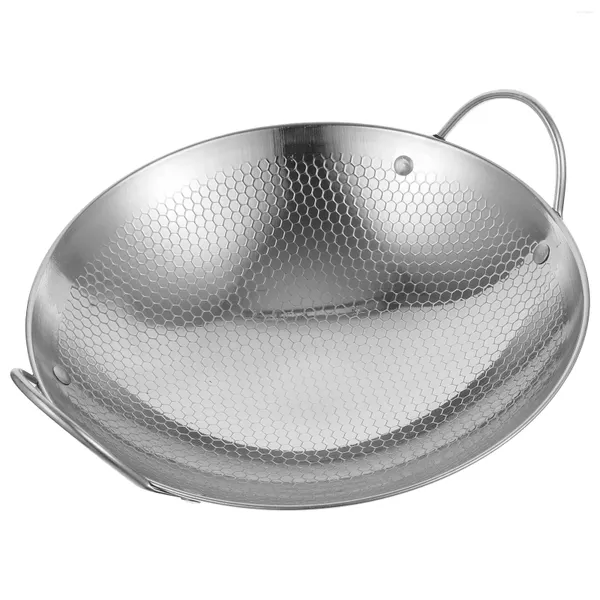 Casseroles, marmite pour la cuisine, ustensiles de cuisine ménagers, ustensiles de cuisine en acier inoxydable, petites casseroles, cuisinière de Camping, plaque métallique Shabu