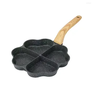 Pans Maifan Stone Omelette Pan Pandée en bois Freying Frying Multi-Fonction Pancake Non Stick Accessoires Pury Accessoires Sorc