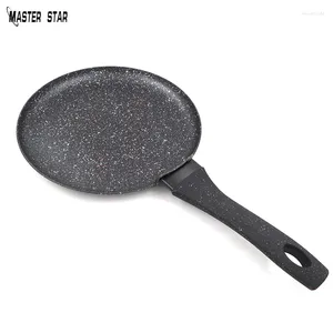 Pannen Master Star 2024 Design Graniet Coating Teflon Sartenes Koekenpan Antiaanbaklaag 24 cm Bakplaat Crêpe Inductiekookplaat