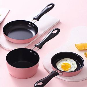 Pannen Mini Omelet Maker Thuis Keuken Ei Koken Anti-aanbak Pan met Antisliphandvat Outdoor Draagbare Kookgerei 231019