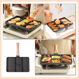 Casseroles multifonction à frire poêle pratique grill ergonomic steak œuf accessoire