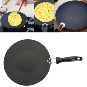 Sartenes antiadherentes, sartén plana Comal para panqueques, Tortillas voladoras, Crepes de huevo, Calcifer, freír para el hogar, restaurante, accesorios de cocina