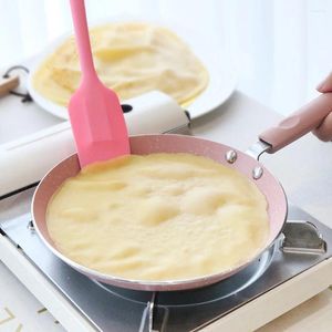 Pannen praktisch frituren aluminium anti-stick mini keuken gadget roze voor restaurant nuttige omeletpannenkoek