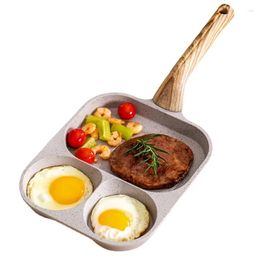 Pannen Drie-in-één Hamburgerpan Antiaanbaksteen Ontbijtpan Eierkoeken Speciaal