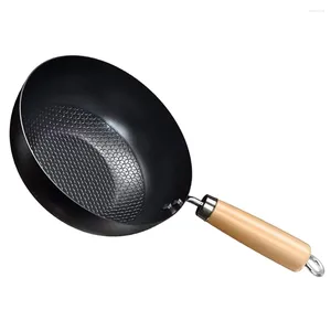 Pans Wok Frying Pan pour les poêles accessoires de cuisine