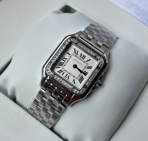 Carter2023 Panthere de luxe montres pour femmes logo de la marque de créateur avec boîte haute qualité datejust superaa montre de luxe hommes glacé moissanite marine force diamant