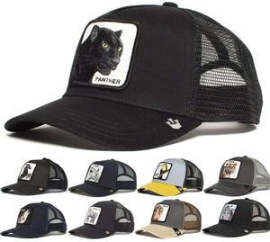 Panther MH Cap Summer Baseball Anime Gorilla King Blk Trucker Hat Shark Toucan Dad Net Snapbk Women Men4750217