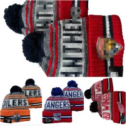 Panthers Bonnets Bobble Chapeaux Baseball Hockey Ball Caps 2023-24 Créateur de mode Chapeau de seau Chunky Knit Faux Pom Beanie Chapeau de Noël Sport Tricot Chapeaux