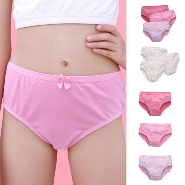 Culotte 1 / 3pcs enfants Soft Baby Cotton Underwear for Girls Kids Girl Girl Candy Brief