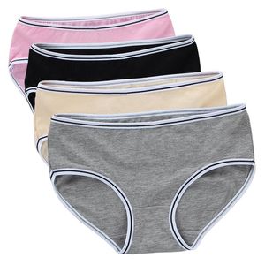 Culottes 4 PCS/Lot Adolescentes Coton Boxers Sous-Vêtements Doux Respirant Mémoires Jeune Fille Culotte Solide Enfants Slip Vêtements Culottes