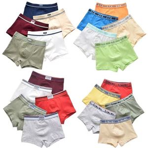 Slipje 5PC Pack Kinderen Ondergoed Jongens Katoen Boxer Boy Shorts Baby Kids 2 16Years 230711