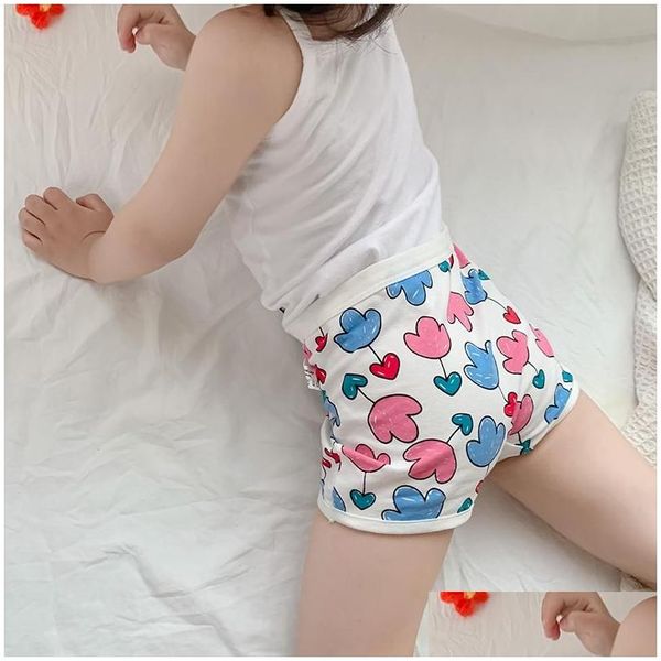 Culottes culottes 3 pcs / lot enfants pour filles coton mignon sous-vêtements bébé rose slips enfant en bas âge shorts drôles boxeurs caleçons enfants Clothi Dhkkw