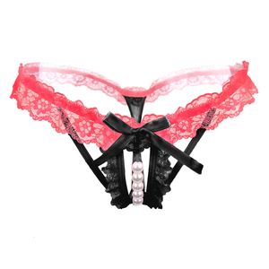 Slipjes sex parel g-string string sexy lingerie voor vrouwen porno kant kostuums babydolls chemises erotisch ondergoed paar gereedschapswinkel