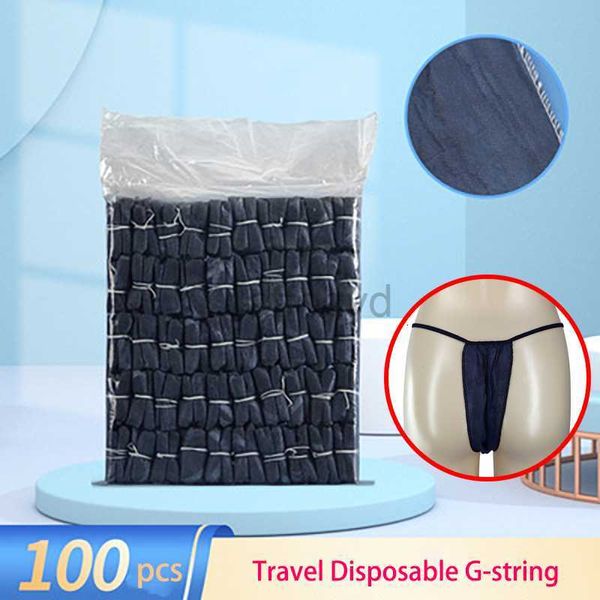 Bragas Mujer Bragas para mujer 100 piezas BlueBlack viaje desechables Gstring bragas ropa interior Tback Saloon Spa ropa interior drop women underwear 221202 ldd240311