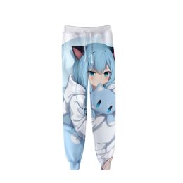 Pantalon 2021 Manga mignon fille Nekoha Shizuku 3d Print Jogger Pantal