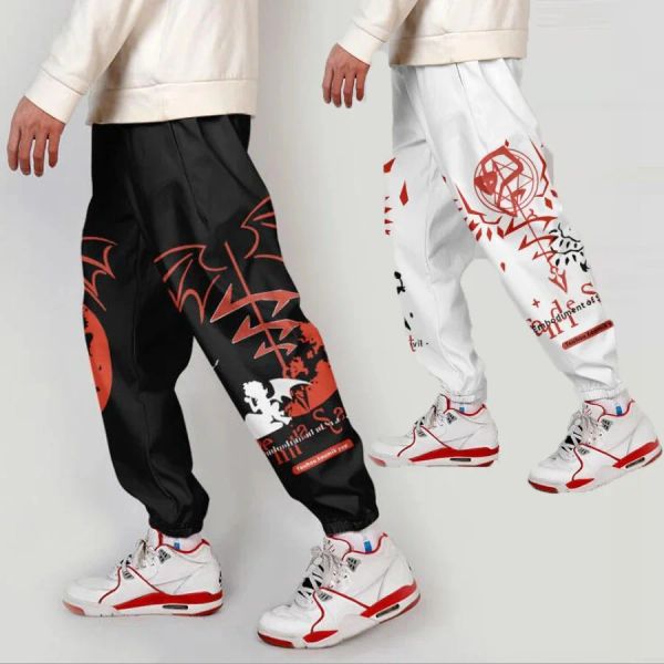 Pantalones 2023 Japón Anime Touhou Project 3D Joggers pantalones hombres mujeres pantalones de chándal de primavera Cirno Flandre Scarlet disfraz de Cosplay