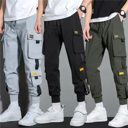 Pantalones 2023 Situos de otoño Tamaño masculino Hombres Sportswear Summer Jogger Jogger Harem Tactical Pants 3xl más carga