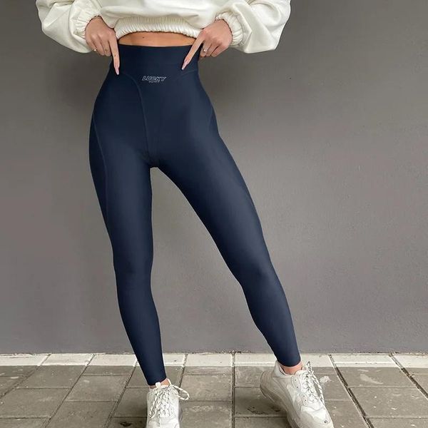 Pantalones 2023 mujeres negro cintura alta pantalones flacos moda coreana polainas sin costuras ropa deportiva gimnasio correr entrenamiento medias otoño gran oferta