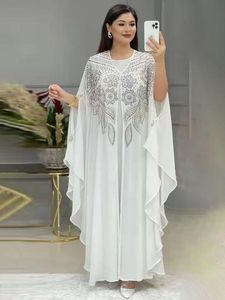 Broek Abaya Voor Vrouwen Dubai 2022 Chiffon Boubou Moslim Bescheiden Jurk Caftan Marocain Wedding Party Ocns Djellaba Femme