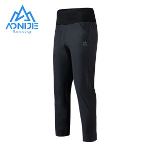 Pantalon AONIJIE FM5163 hommes sport masculin séchage rapide pantalon de survêtement bas de course Midrise cordon pantalon pour Fitness quotidien salle de sport