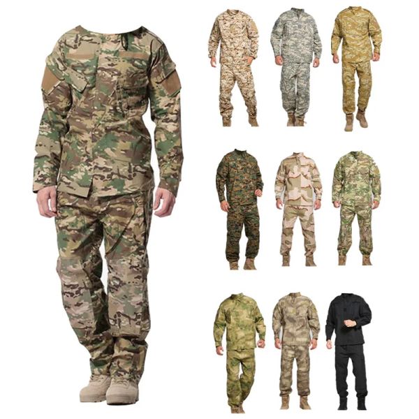 Pantalon Army Military Tactical Uniform Shirt + Pantal