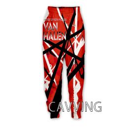 Broek Cavving 3d Drukowane van Halen Band Casual Spodnie Sportowe Spodnie Dresowe Proste Spodnie Dresowe Spodnie Do Joggingu Spodnie