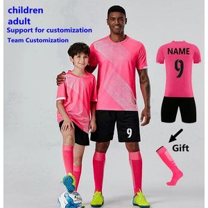 Pantalones, camisetas de fútbol para niños, conjuntos de ropa de fútbol para hombres y niños, uniformes de fútbol de manga corta para niños y adultos, chándal de fútbol, Jersey