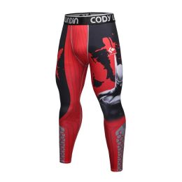 Pantalones Codylundin Mens Entrenamiento Fitness Compresión Leggings Pantalones Bottom MMA Crossfit Levantamiento de pesas Cuerpo de piel Pantalones Pantalones