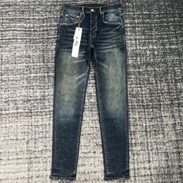 pantalones jeans de diseñador hombres jeans para mujeres estiramiento de moda cintura alta slim fit Old Washed agujero rasgado algodón blanco negro gris jeans ajustados Denim Tears pantalones de diseñador 30 38