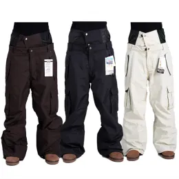 Pantalones fábrica ventas directas de pantalones de esquí impermeables a prueba de agua ropa de snowboard de snowboard transpirable pantalones de algodón resistente