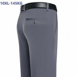 Pantalon Faisiens automne hommes pantalons de costume 9xl 10xl grandes taille pantalon d'affaires formel classique hommes kaki pantalon bleu