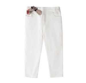 Broek Voor Meisjes Boog Witte Broek Meisjes Casual Stijl Kinderen Broek Lente Herfst Meisje Kleding 2-8 Jaar