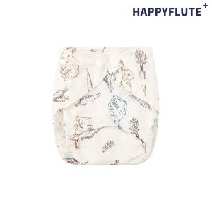 Pantalon un pantalon de couches en tissu exclusif happyflute avec des boutons résistance au matériau de coton en bambou lavable aux bactéries