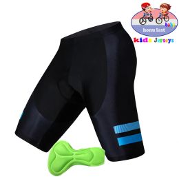 Pantalones de alta calidad para niños bicicleta cómoda esponja gel 3d bicicleta acolchada pantalones cortos pantalones cortos pantalones pantalones