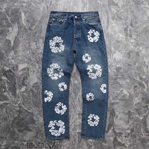 Pantalon High Street Jeans Imprimer Haute Qualité 1 Hommes Femmes VintageKXR5