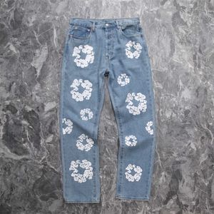 jncodesigner jeansPants Pantalons hauts pour hommes Street Jeans Print Haute qualité 1 Vintagev8l0 pour hommes et femmes