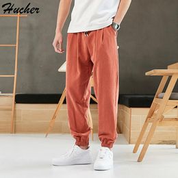 Broek Huncher Heren Baggy Broek Heren Hip Hop Zomer Joggers Joggingbroek Mannelijke Harembroek Japanse streetwear broek voor mannen Plus Size