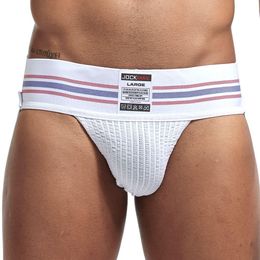 Hosen Jockmail Jockstrap Männer Sexy Unterwäsche String Tangas Homosexuell Höschen Männliche Unterhose Herren 3 "Breitband Athletic Supporter Jock Straps