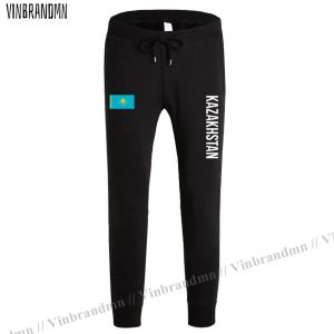 Pantalones Kazajstán Kazakh KZ Kazakhstani KAZ pantalones para hombre joggers jumpsuit pantalones de chándal fitness polar táctico casual nación