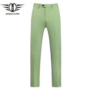 Broek Luxe Merk Geel Appelgroen Jurk Broek Mannen Lente Herfst Casual Broek Voor Mannen Hoge Kwaliteit Heren Big Size Broek Slim Fit P20