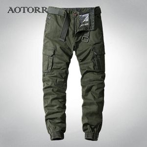 Pantalones Hombres Pantalones Cargo Militar Táctico Trotar Pantalones Casuales Hombre Ropa De Calle Multibolsillos Hombre Nueva Moda Sólido Slim Fit Pantalones Largos