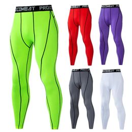 Broek mannen compressie hardlooppakketten leggings joggen sportbroek gym fiess workout training yoga bottoms boy basketbal broek