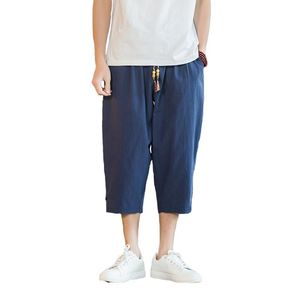 Broek Mannen Harajuku Harembroek Nieuwe Heren Zomer Katoen Linnen Joggers Broek Mannelijke Vintage Chinese Stijl Joggingbroek Fashions