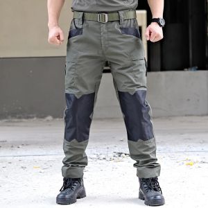 Pants Hommes pantalons militaires tactiques Cargo pantalon de Combat multi poches pantalon uniforme Paintball Airsoft vêtements de travail durables