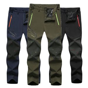 Pantalon homme Camping escalade pêche Trekking randonnée hommes été hiver polaire séchage rapide imperméable respirant pantalon Sport pantalon